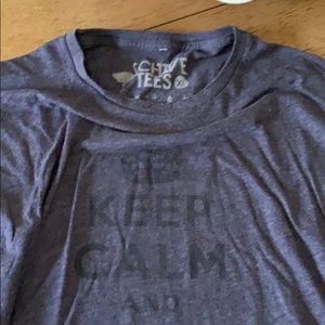 Keep Calm and Chive On, Blue on Blue